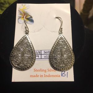 Earrings from Bali, Indonesia
